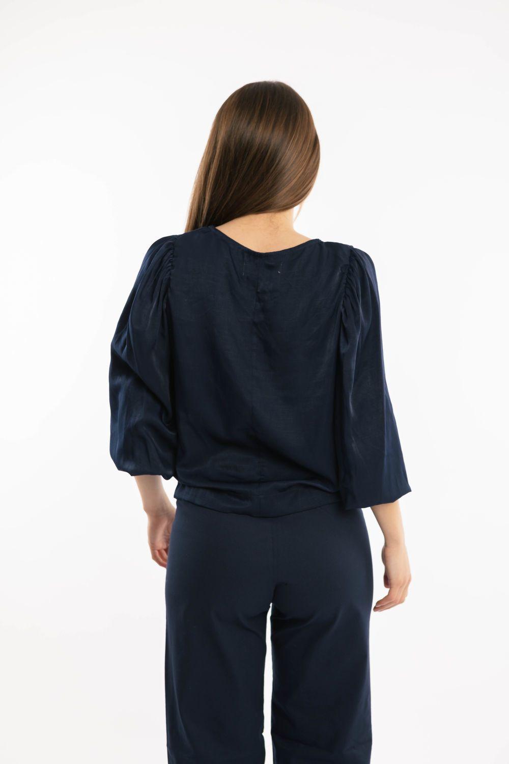 Blusa Fiore azul s