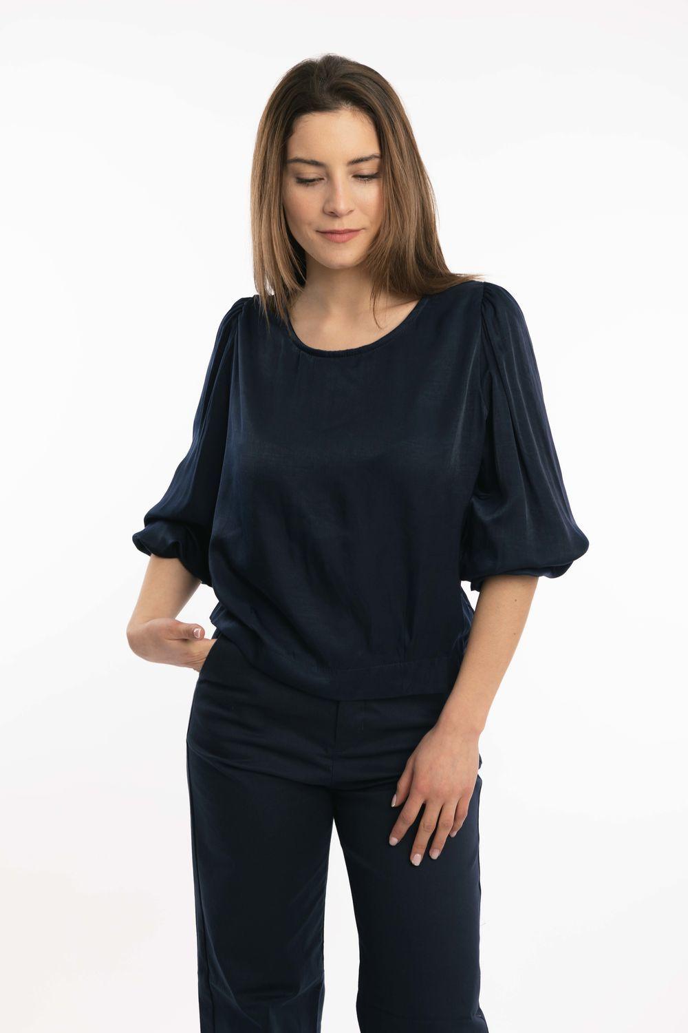 Blusa Fiore azul s