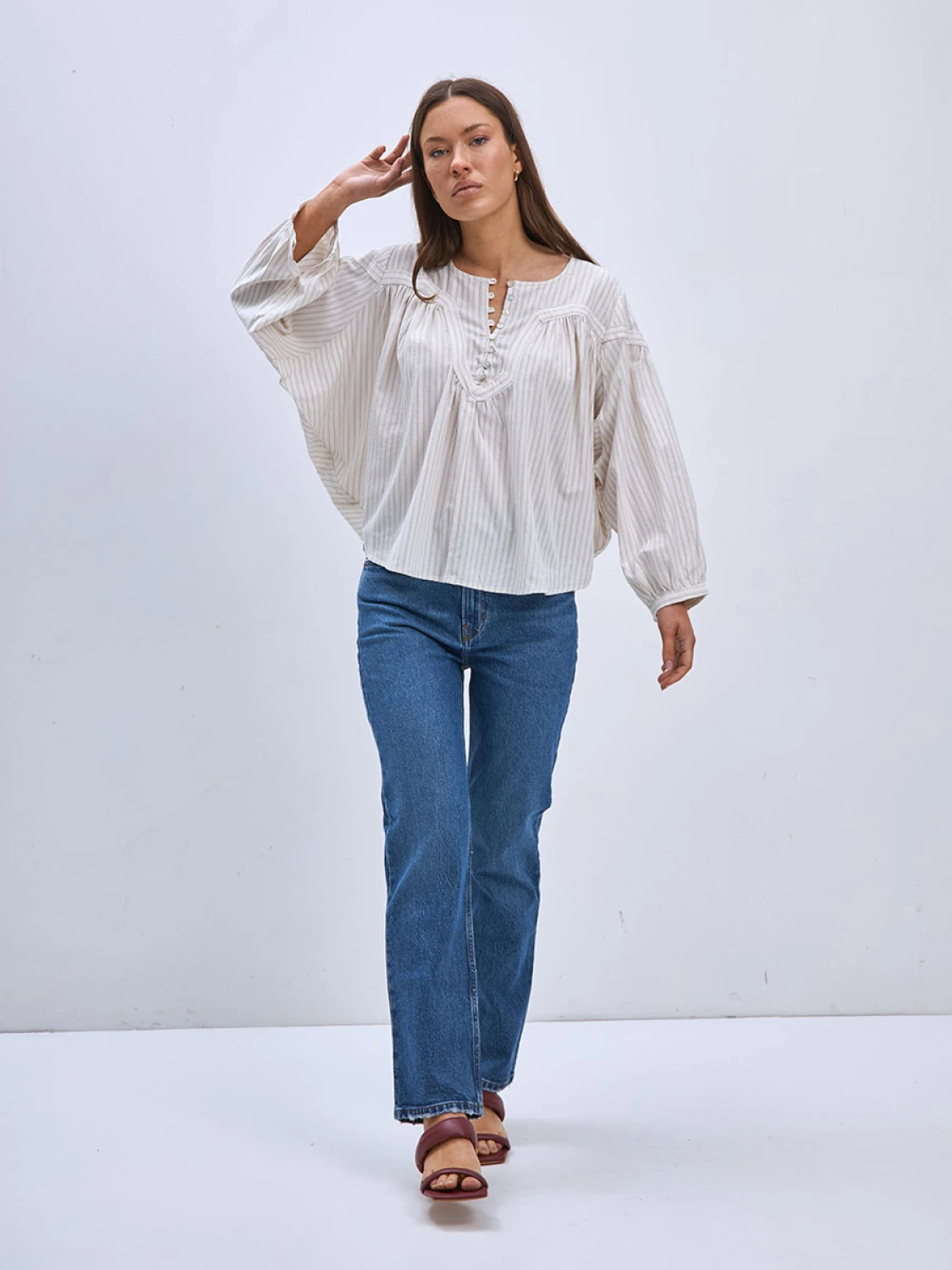 Blusa Ogly camel m