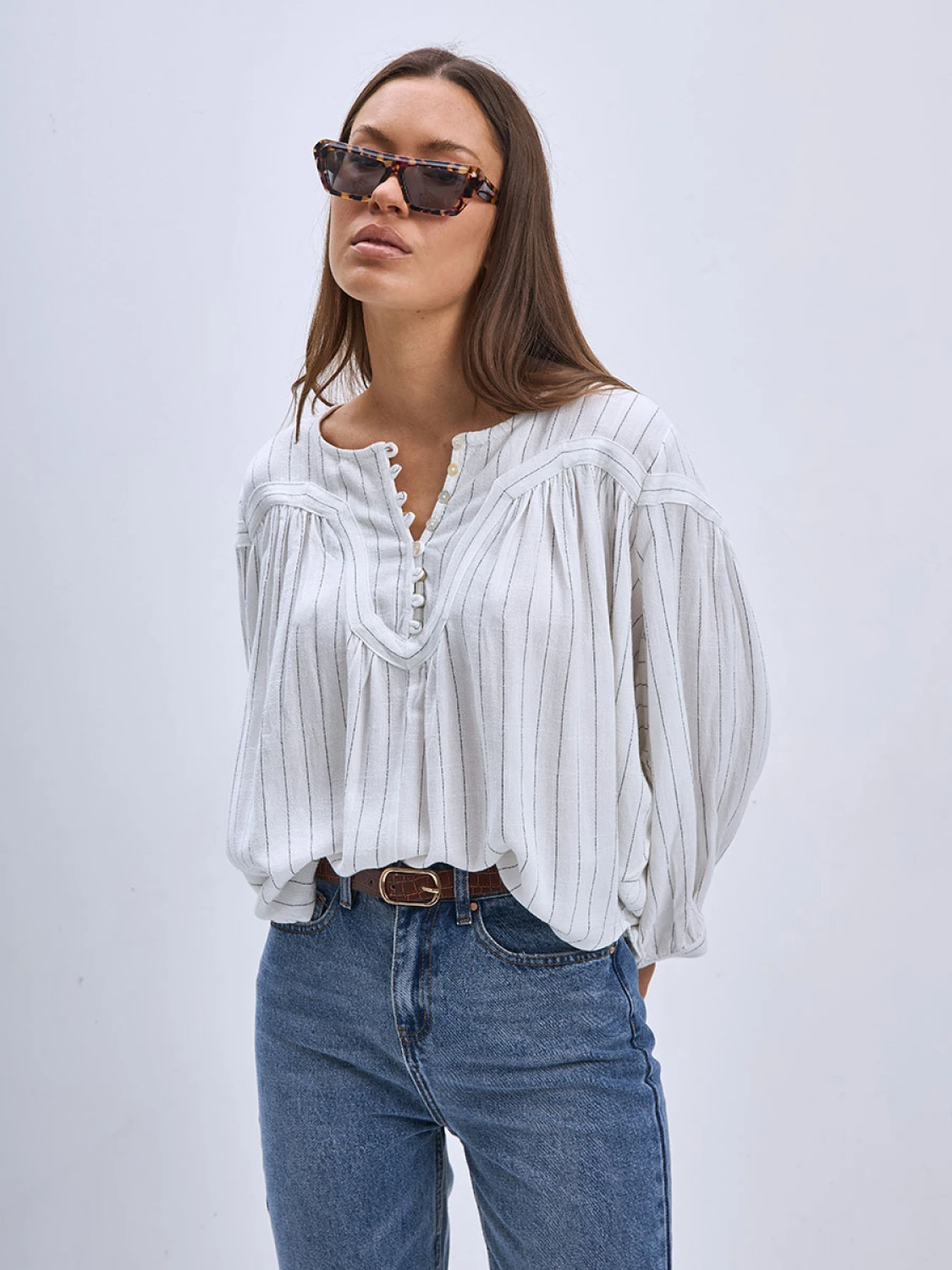 Blusa Ogly off white xl