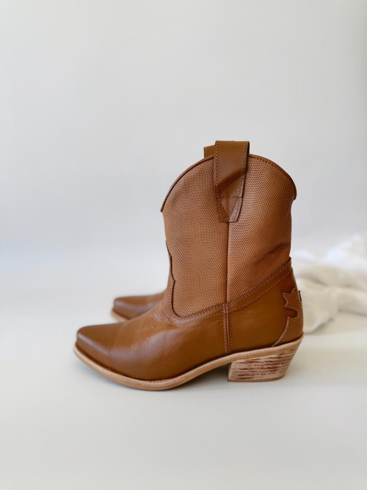 Bota Texana West camel 37