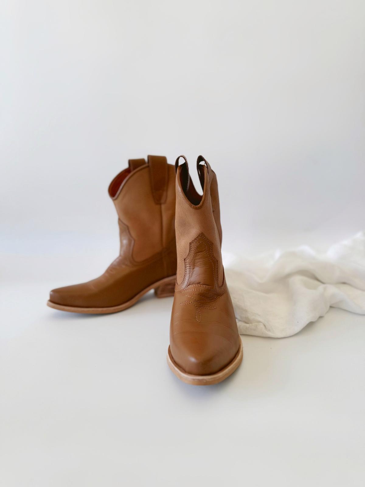 Bota Texana West camel 38