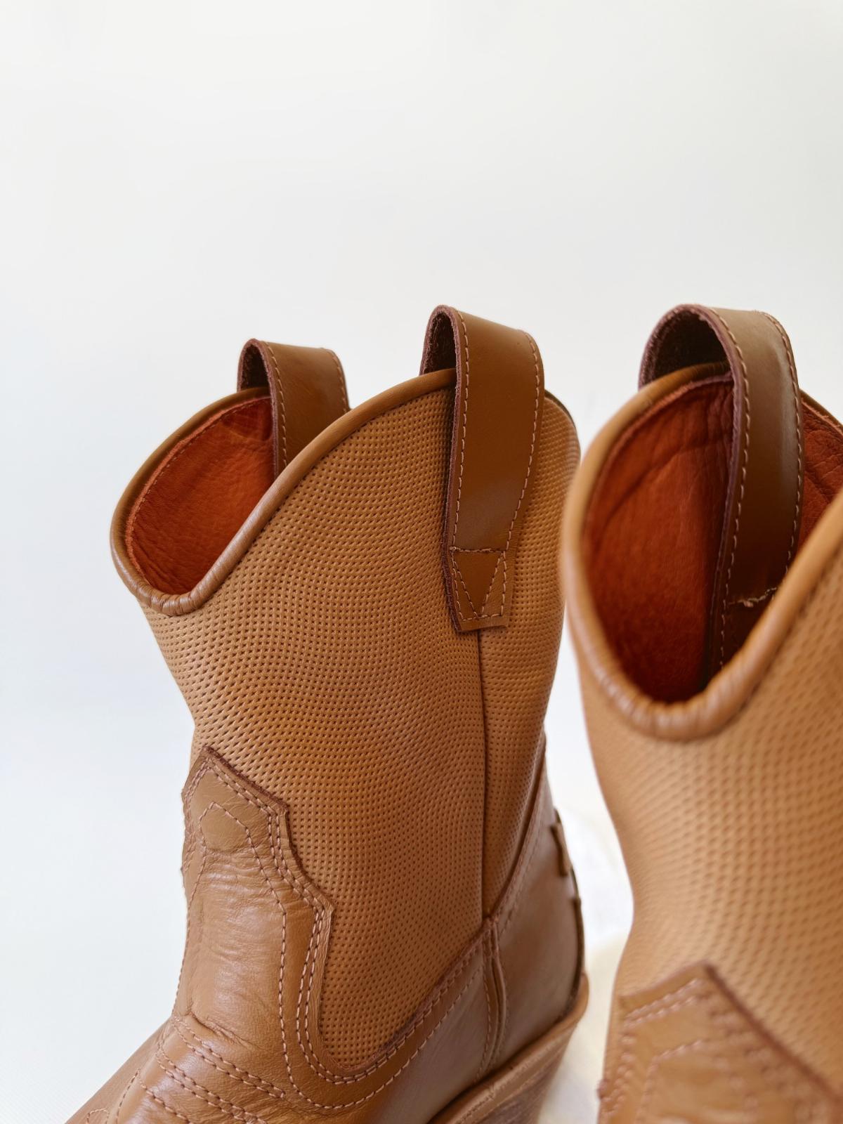 Bota Texana West camel 37