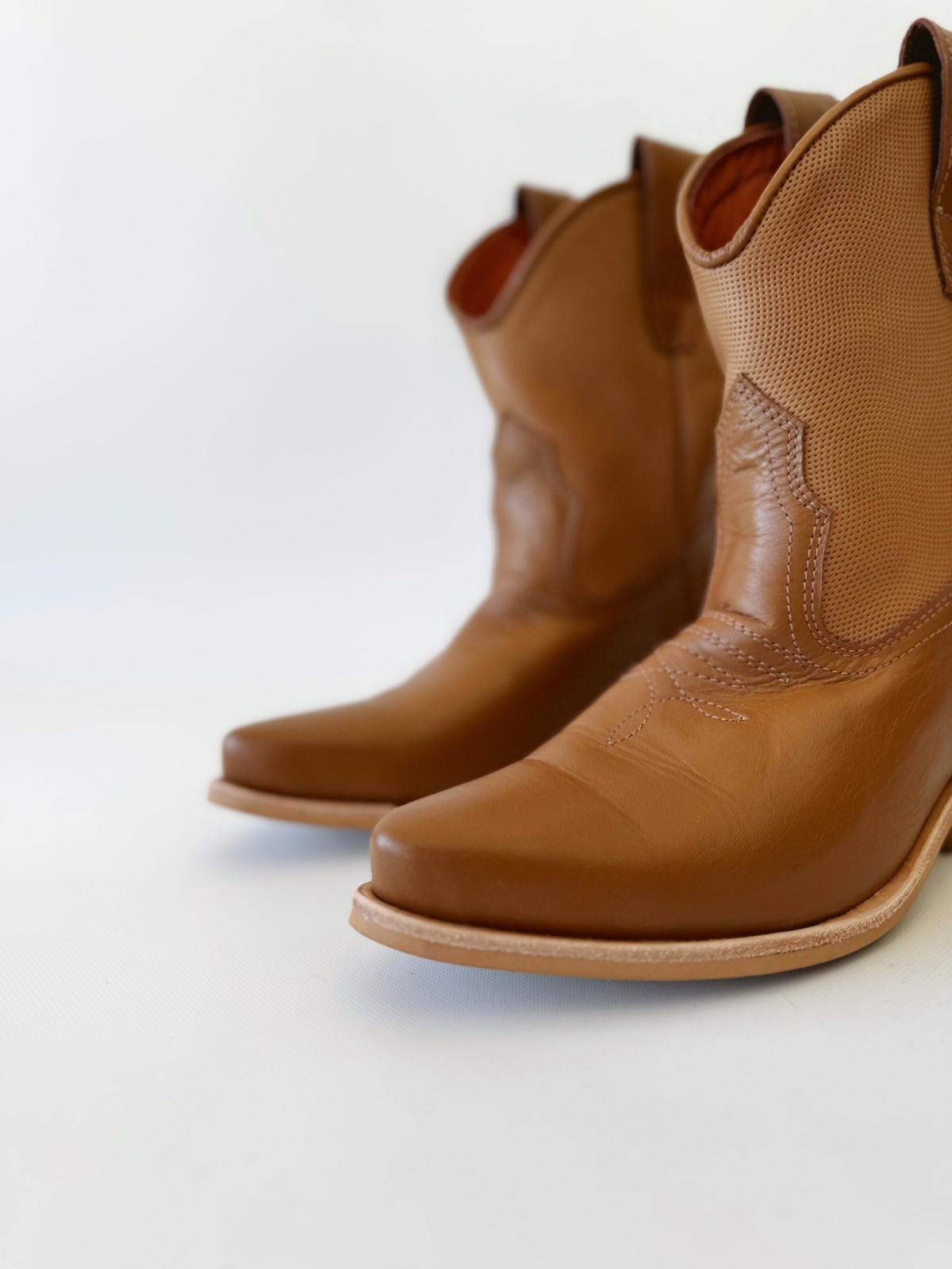 Bota Texana West camel 35