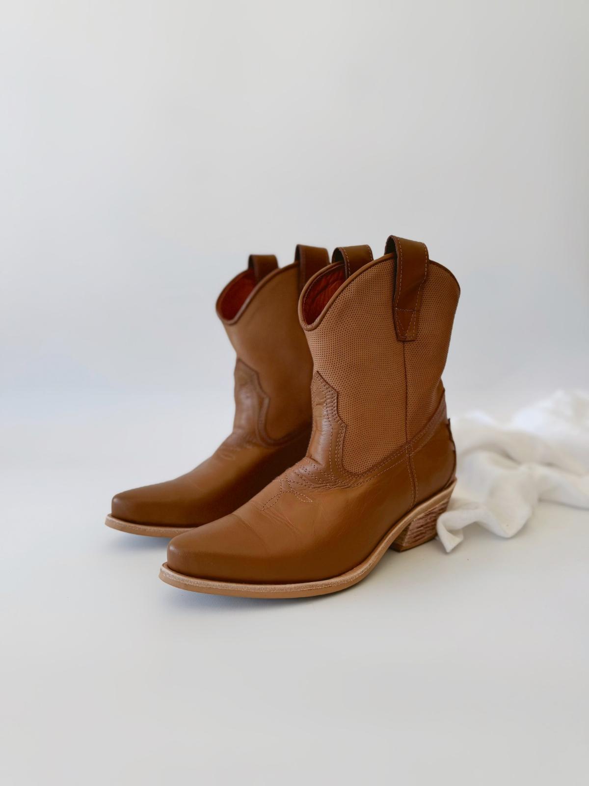 Bota Texana West camel 37