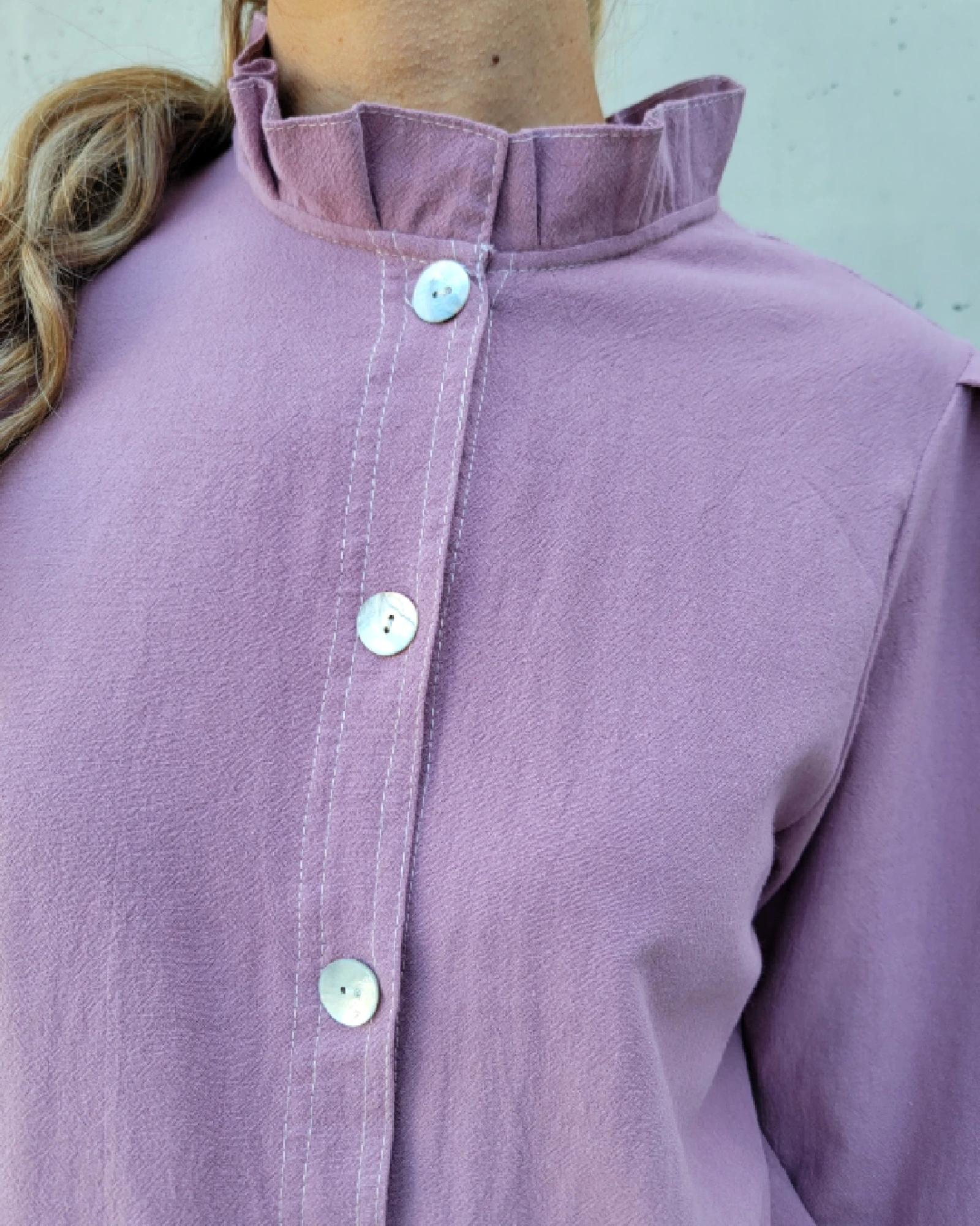 Camisa Carlotta violeta 1