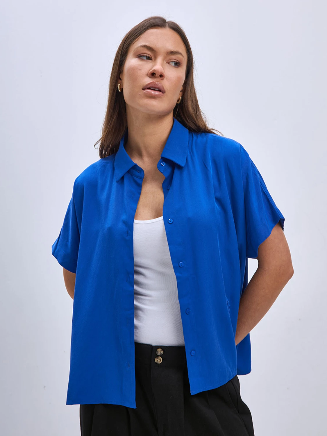 Camisa Corna azul xxl