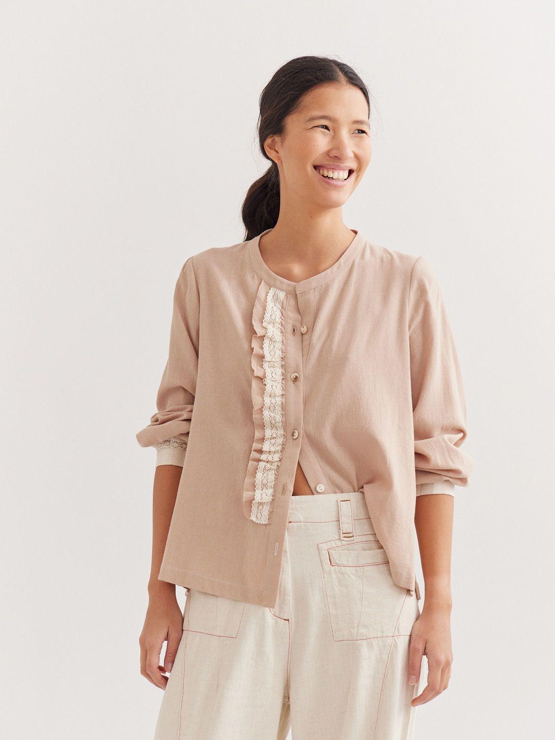 CAMISA GALEN beige 1