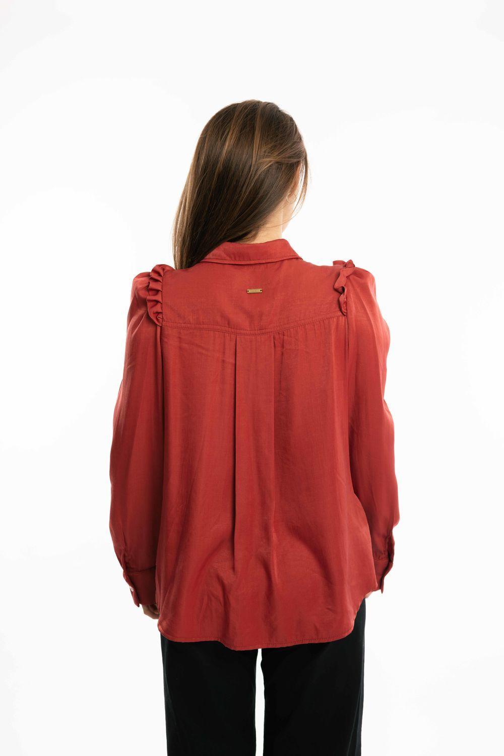 Camisa Milu terracota m/l