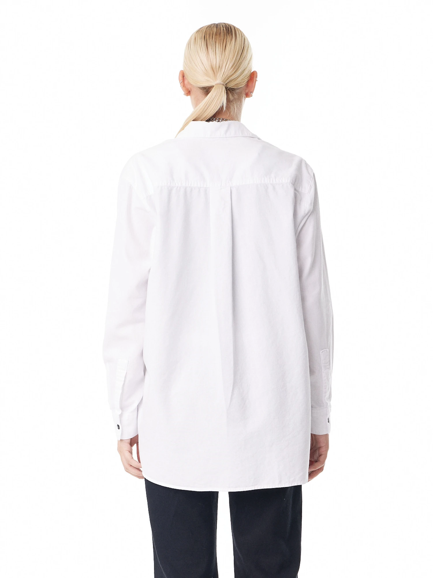 Camisa Noble Oxford blanco s