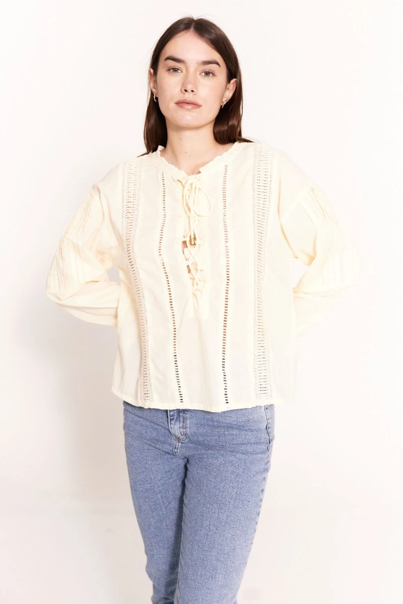 Camisa Vau beige s