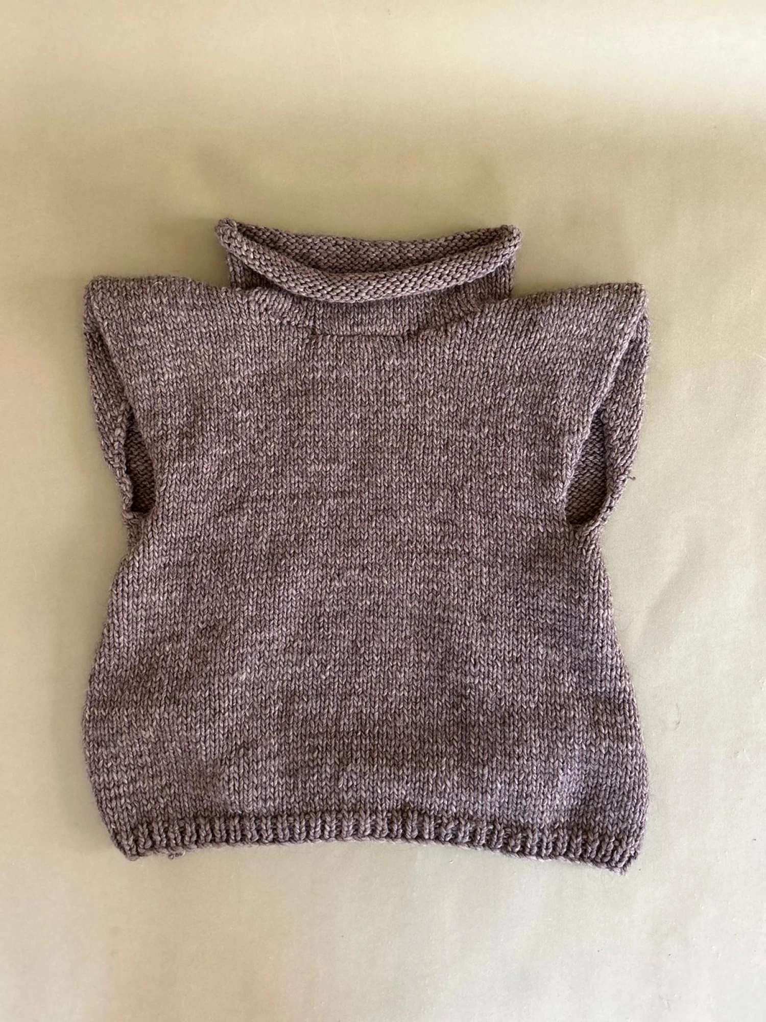 Chaleco Knitted Lana gris n/a