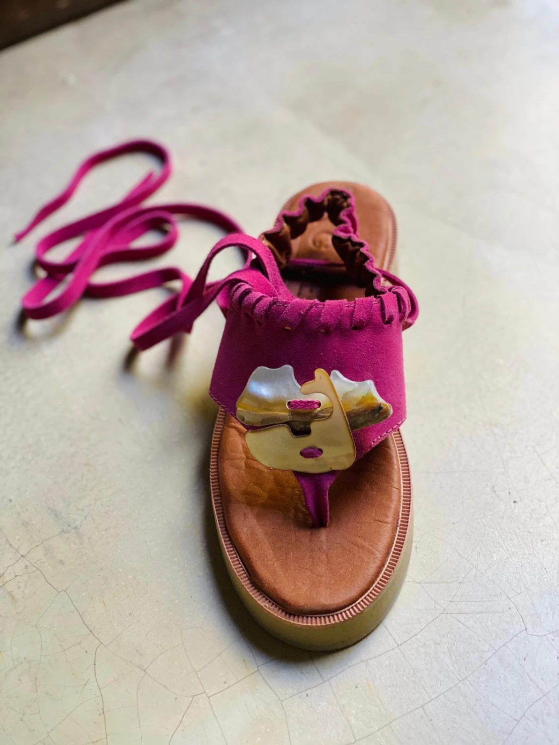 Cherokee Sandal fucsia 36