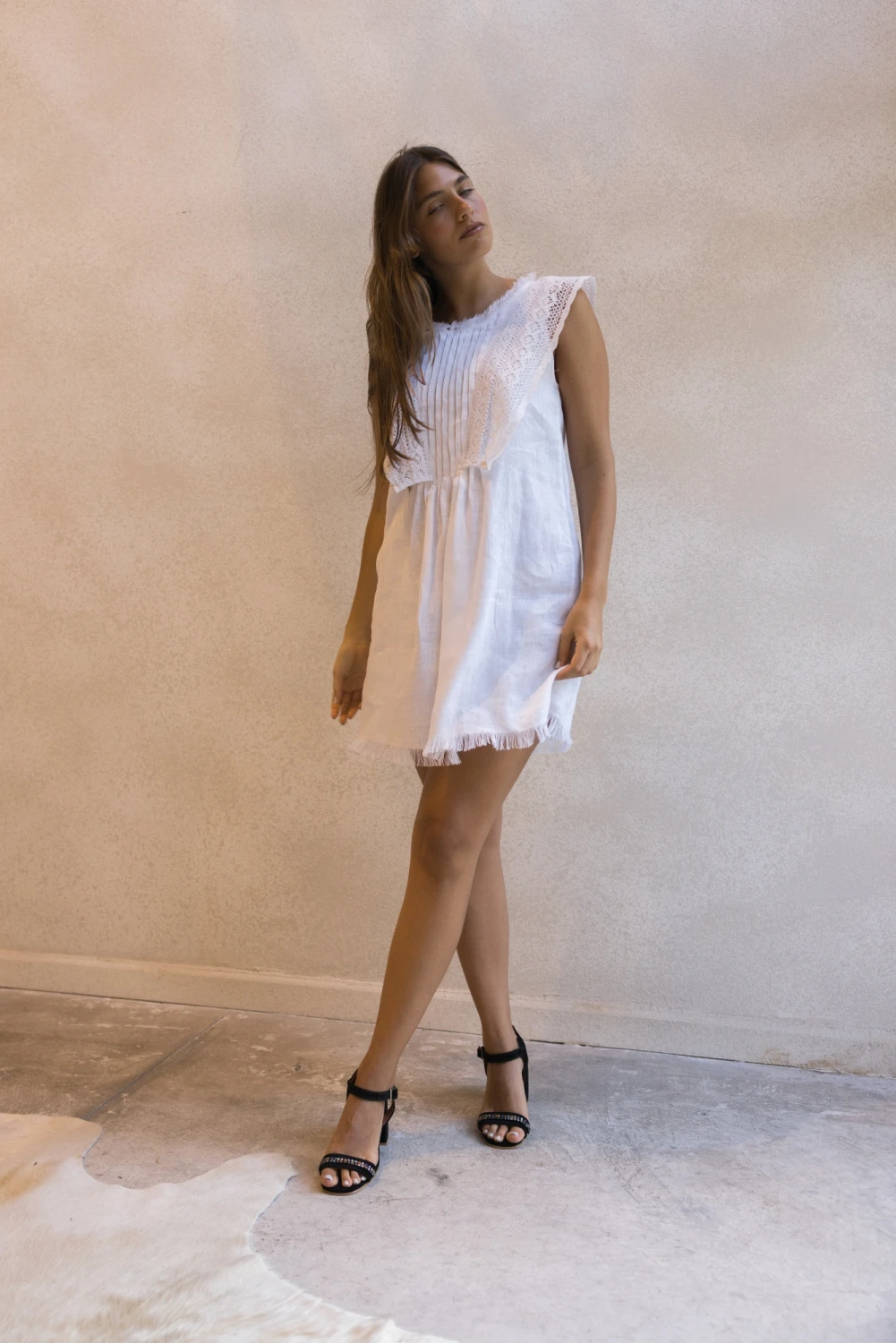 Cute Dress blanco m