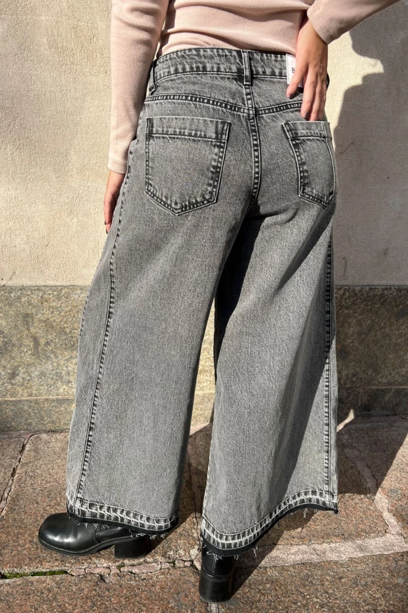 Jean Extra Wide gris 34