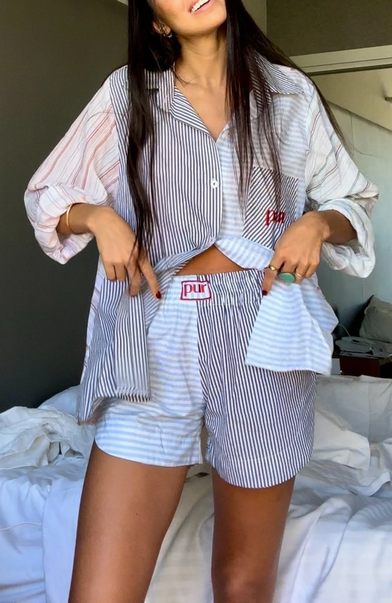 Loco Short celeste s