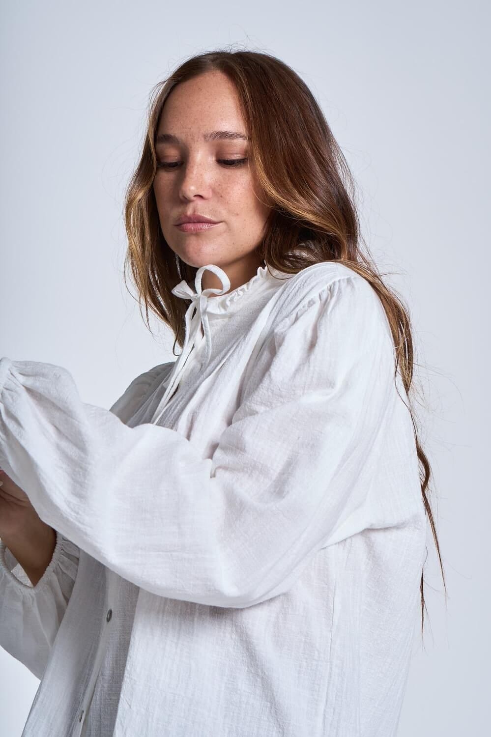 Camisa Tanna blanco talle unico