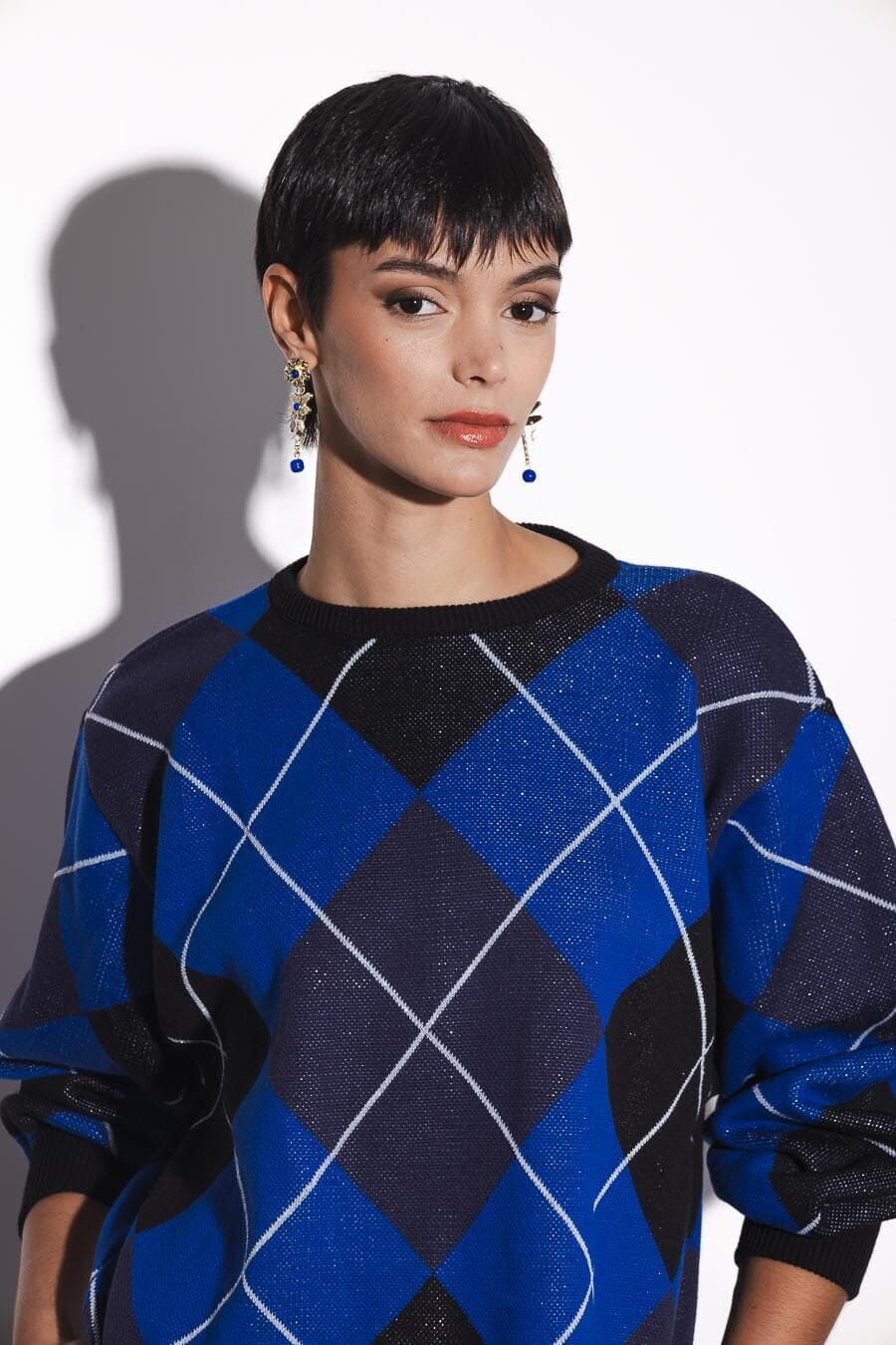 Sweater Beat azul talle unico