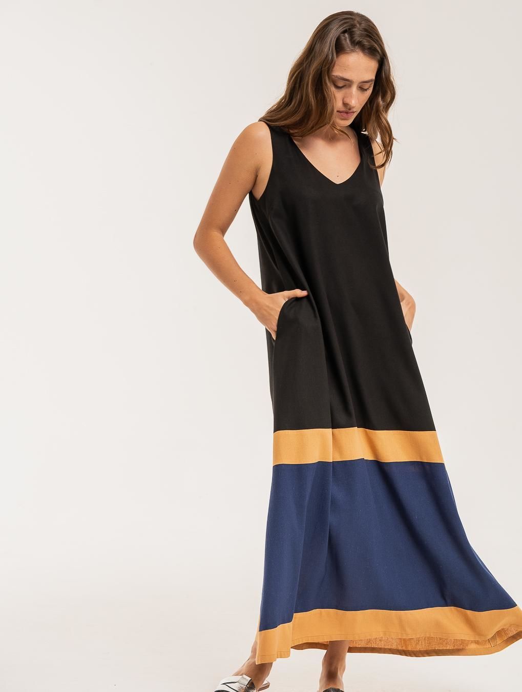 Vestido Amazonas negro m/l