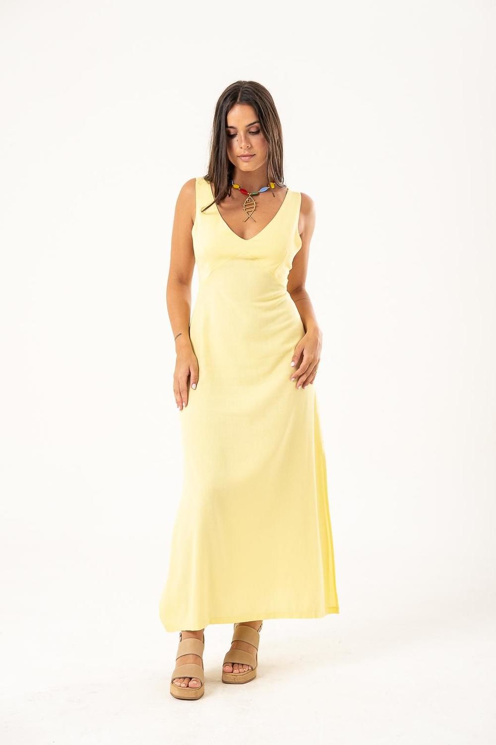 Vestido Blas amarillo xs