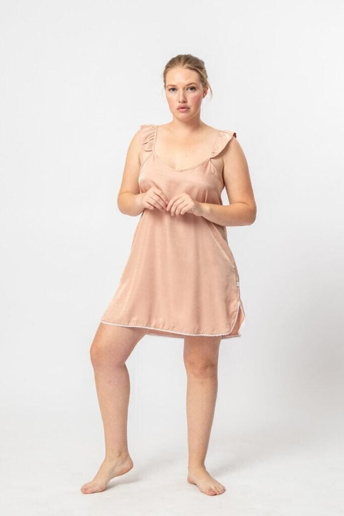 Camisón Casiopea rosado pastel 1