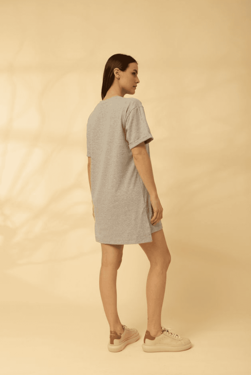 Vestido Poquet gris l