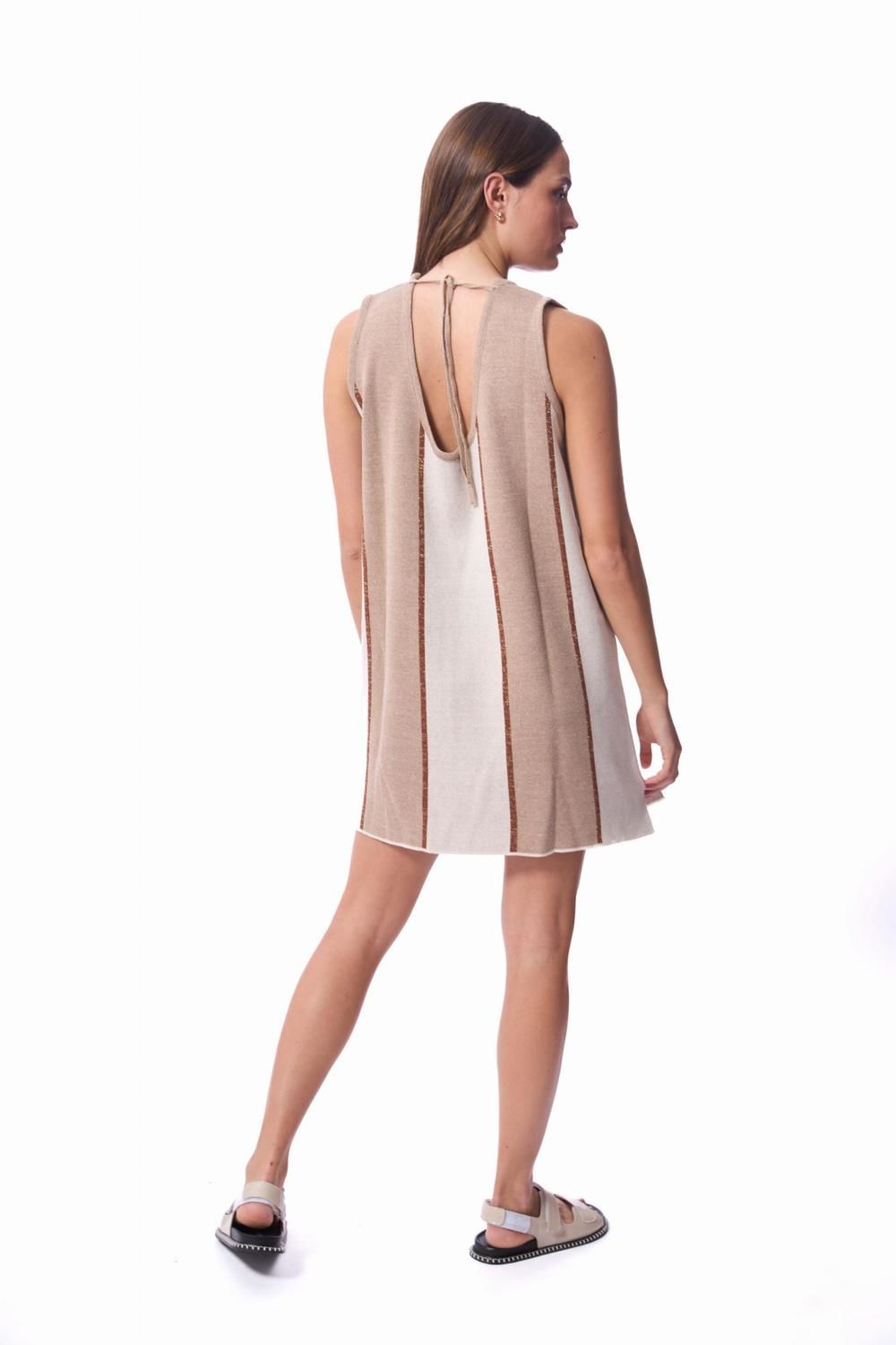 VESTIDO PUERTO beige 2