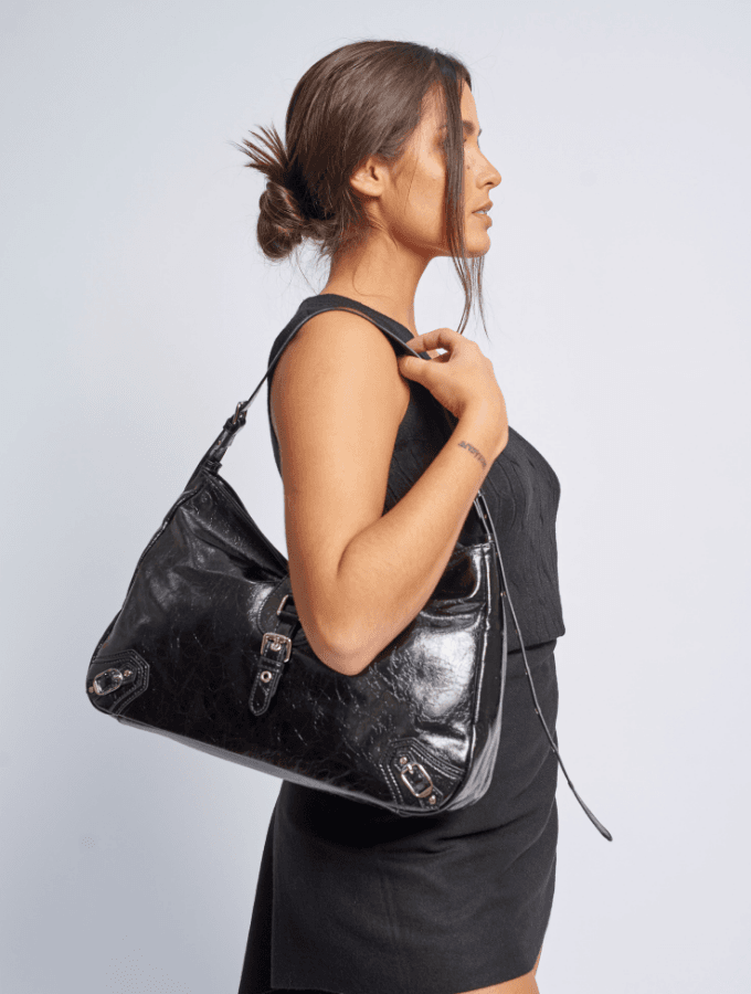 bolso cartera Romi negro n/a