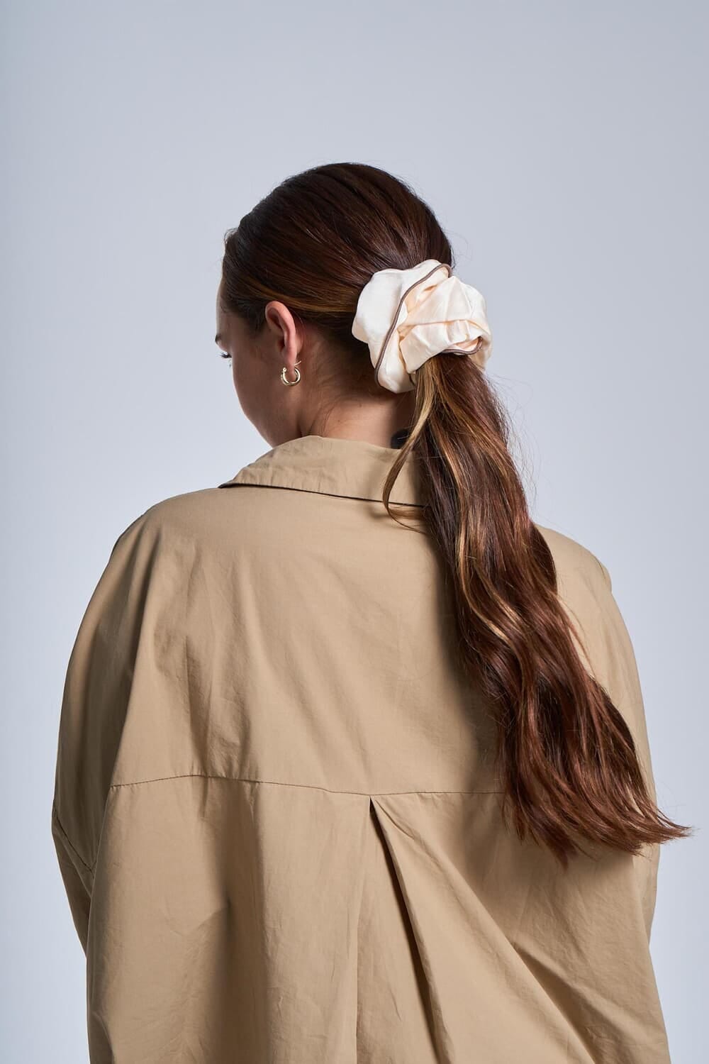 Camisa Carrie beige talle unico