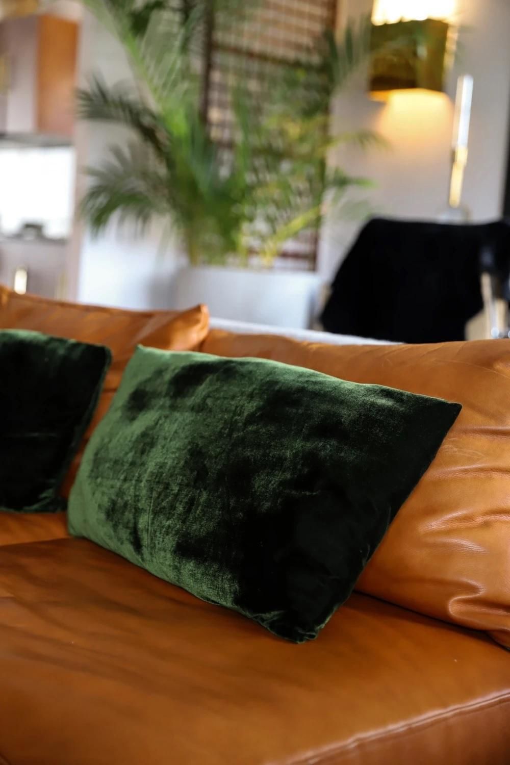 Terciopelo Cushion Grande verde n/a