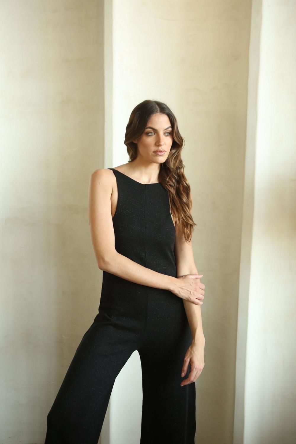 Mono Helena Knit negro m