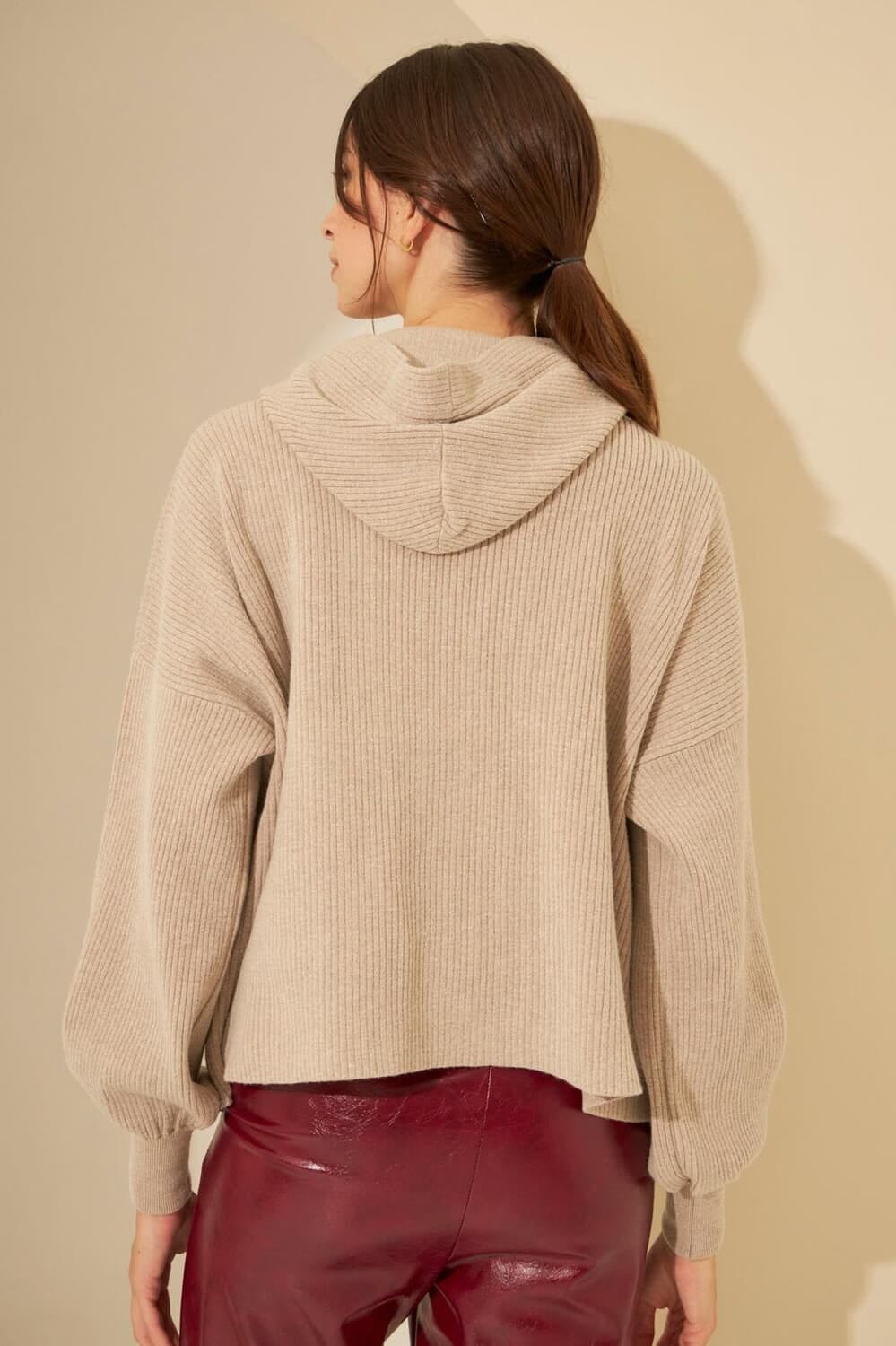 Campera Monet tostado talle unico