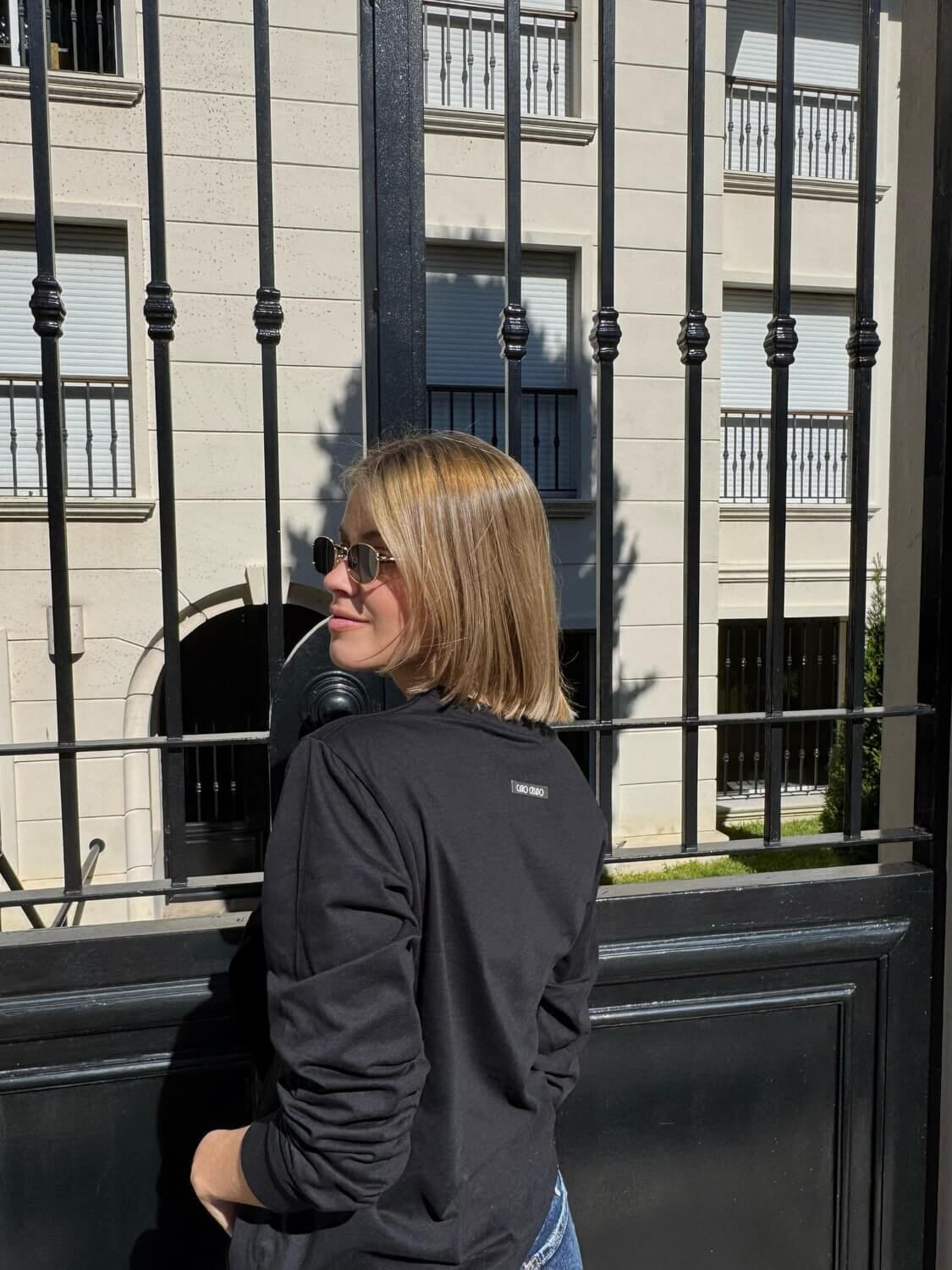 Remera Milli negro l