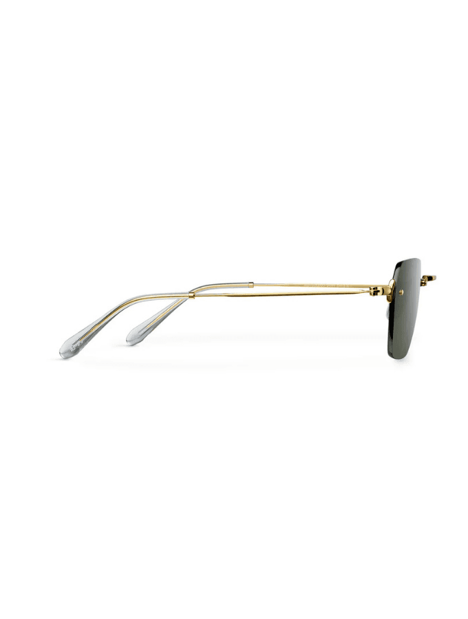 Lentes de Sol - Hakim Gold Olive dorado talle unico