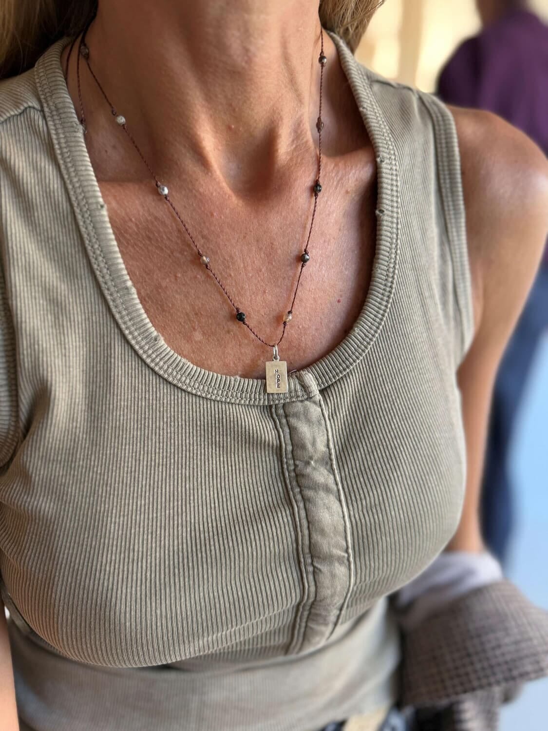 COLLAR HOPE plateado n/a