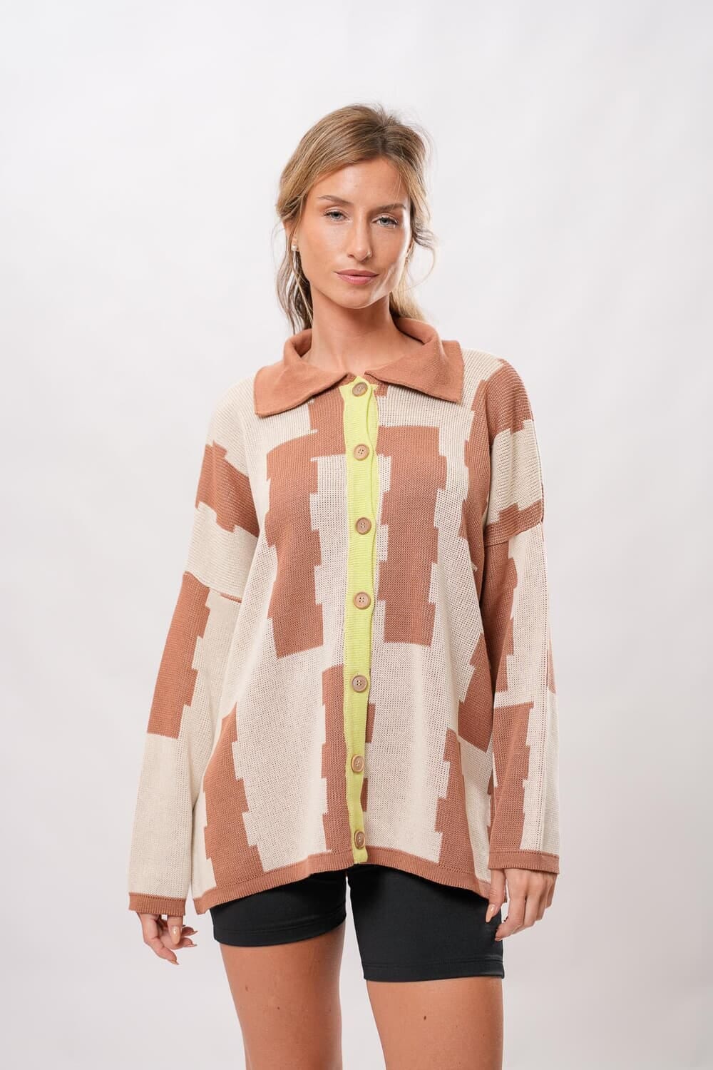 Saco Cambalache beige talle unico