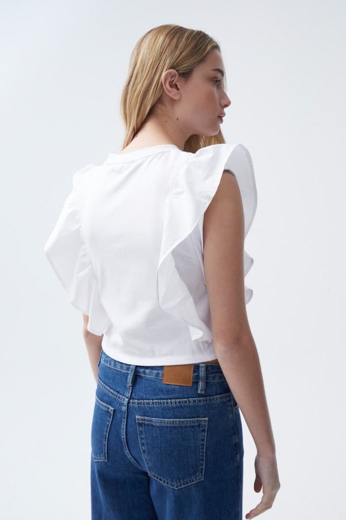 Blusa Oceana blanco l