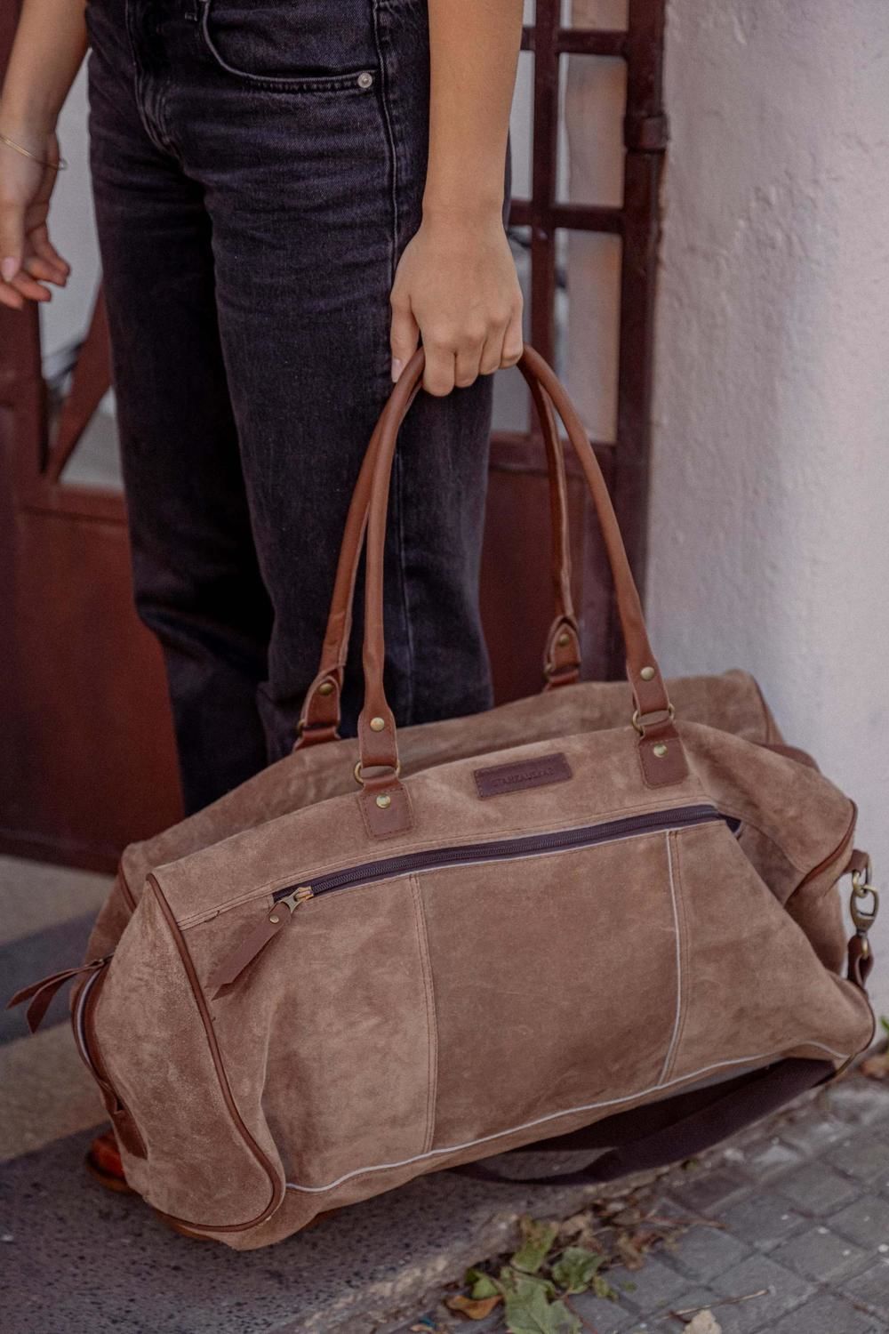 Bolso weekender Berlin tostado n/a