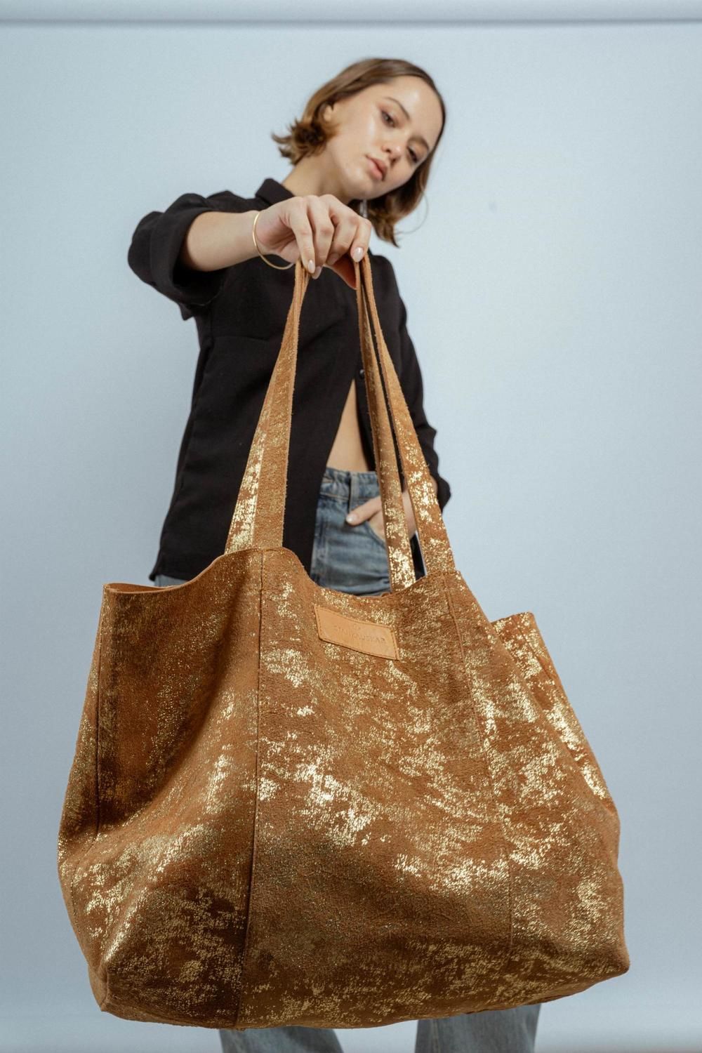 Tote Bag Siena bronce n/a