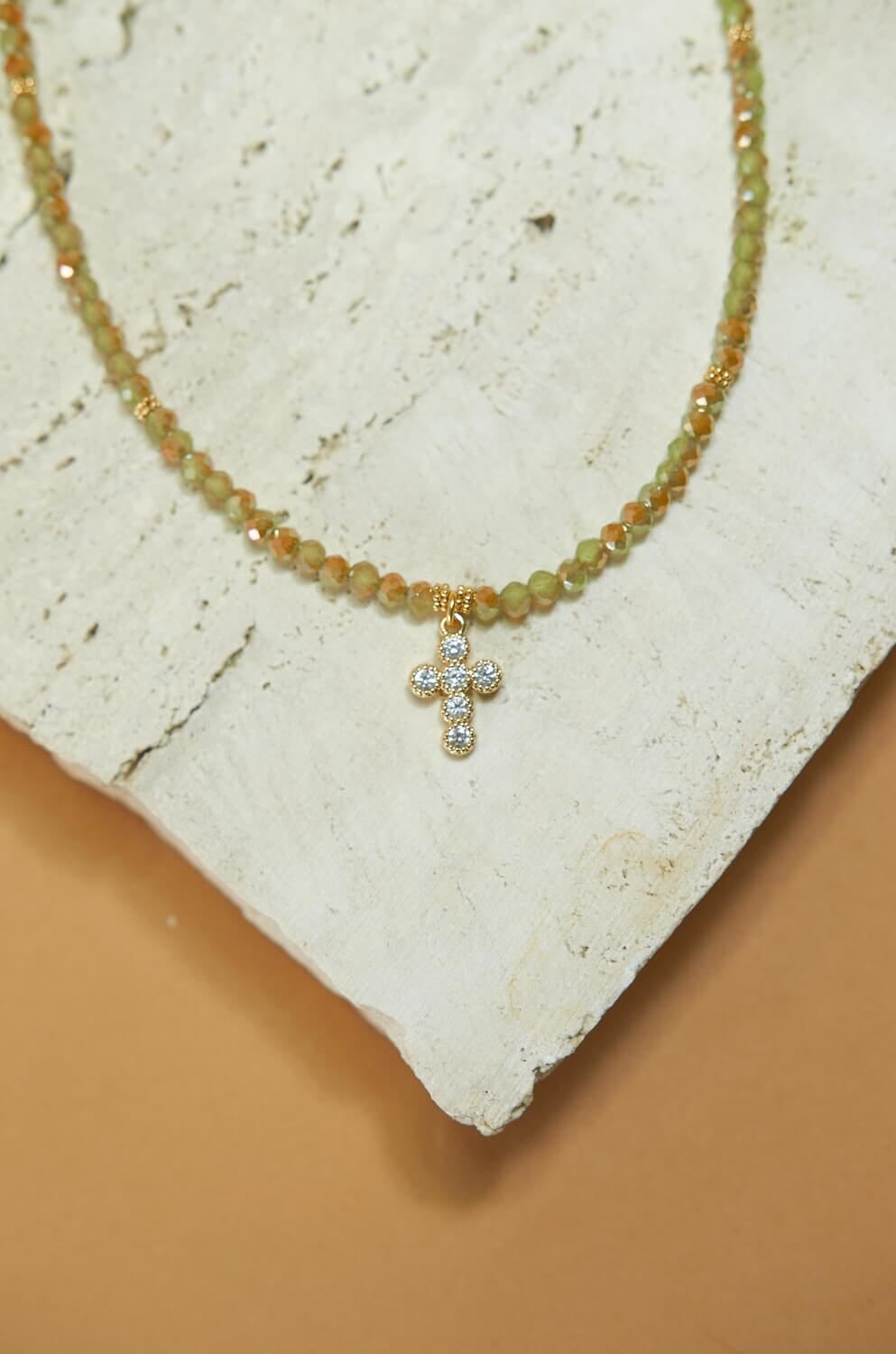 Collar Calypso verde agua n/a