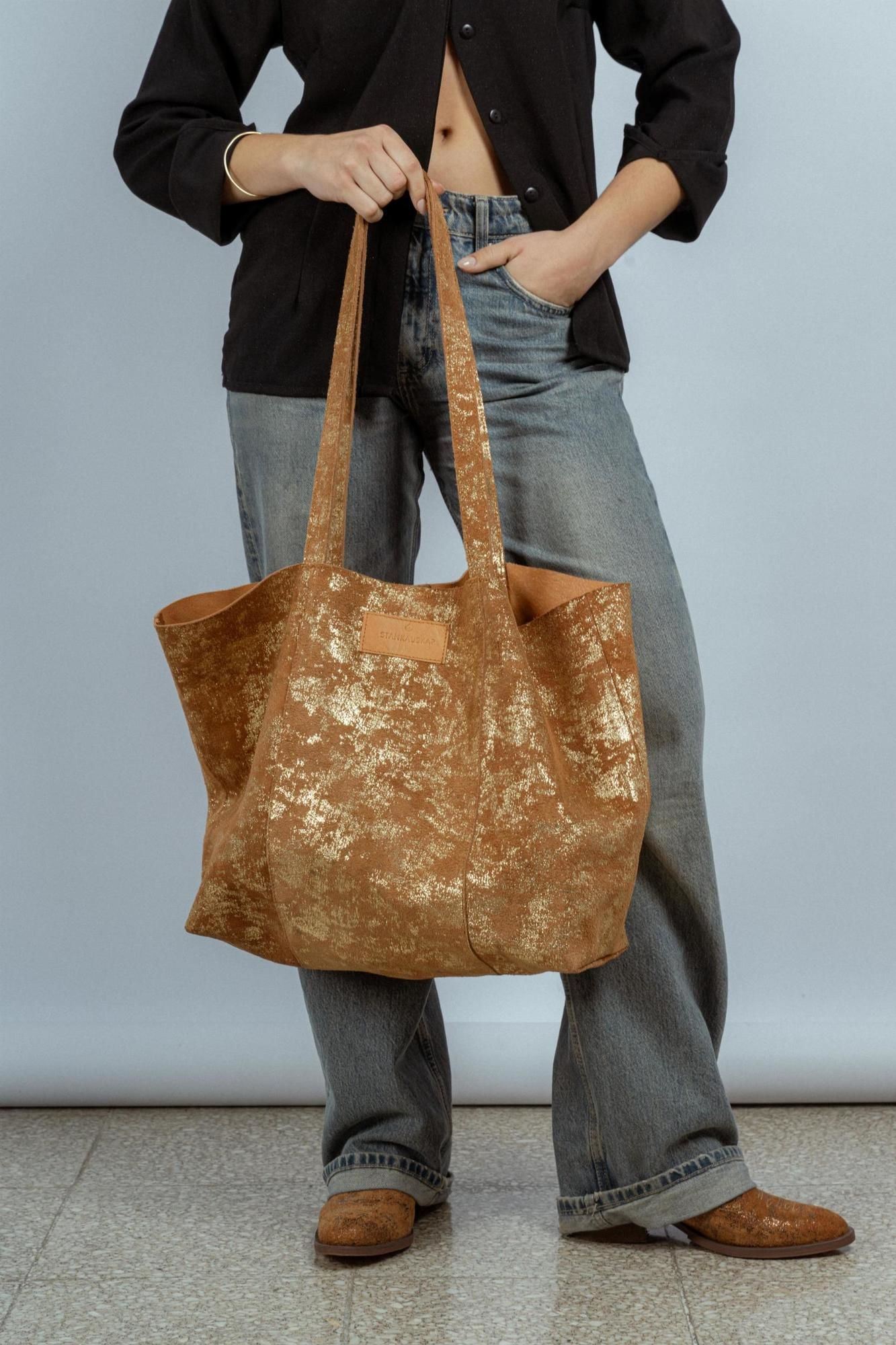 Tote Bag Siena bronce n/a