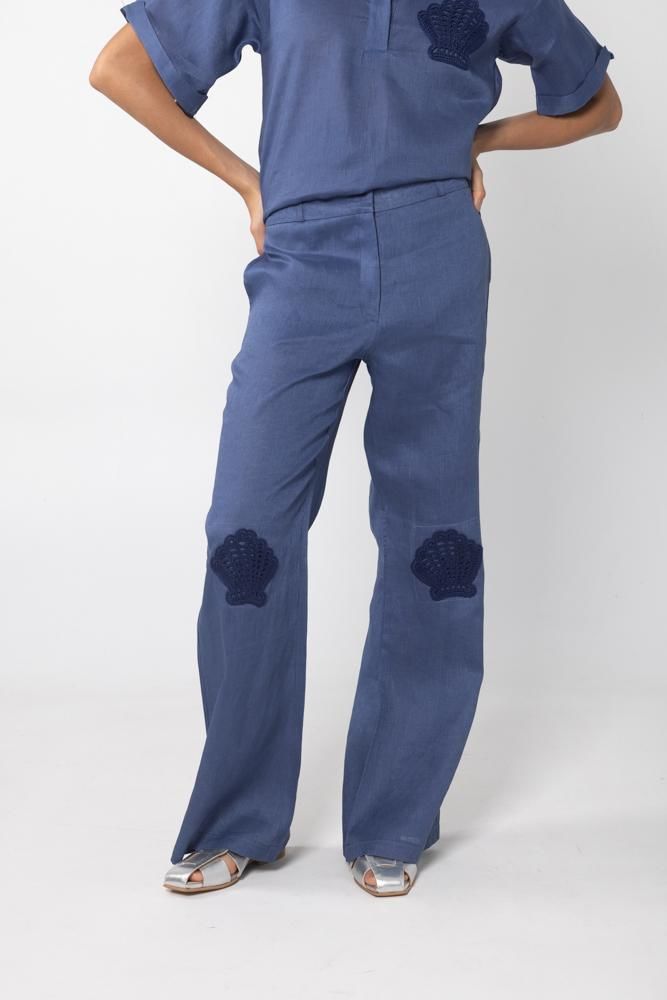 Pantalón Ama azul l