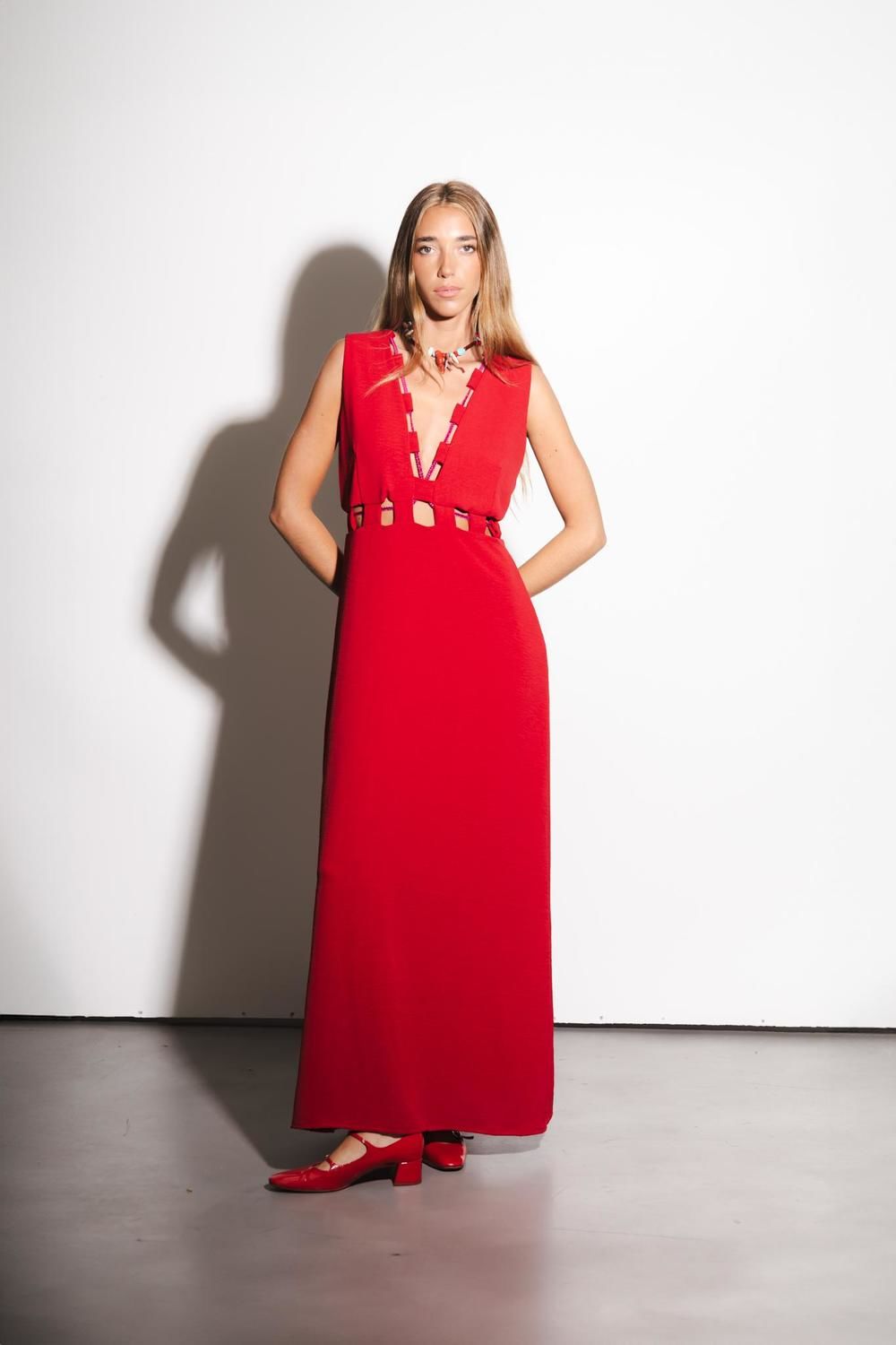 Vestido Song rojo m/l