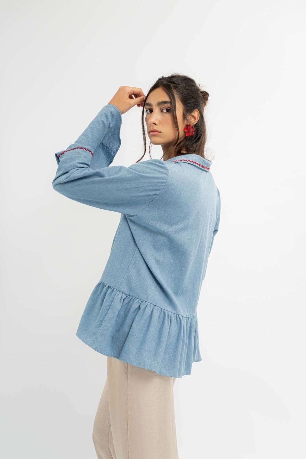 Blusa Tori Denim