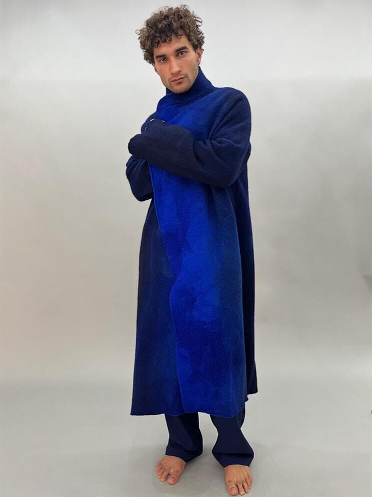 Tapado Real azul bolita s/m