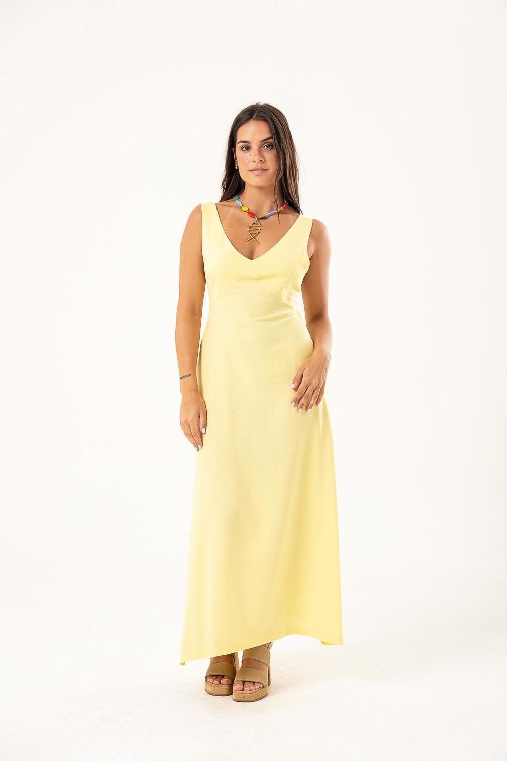 Vestido Blas amarillo xs