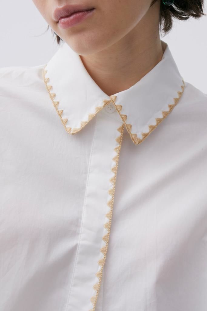 Camisa Magnolia blanco l