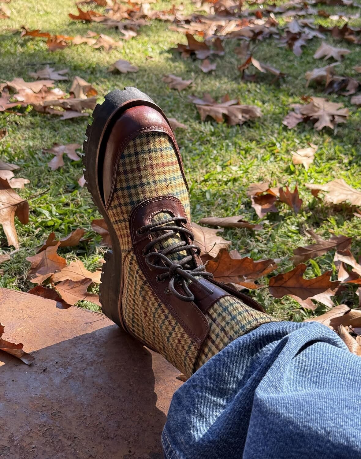 Tweed Boots amarillo 41