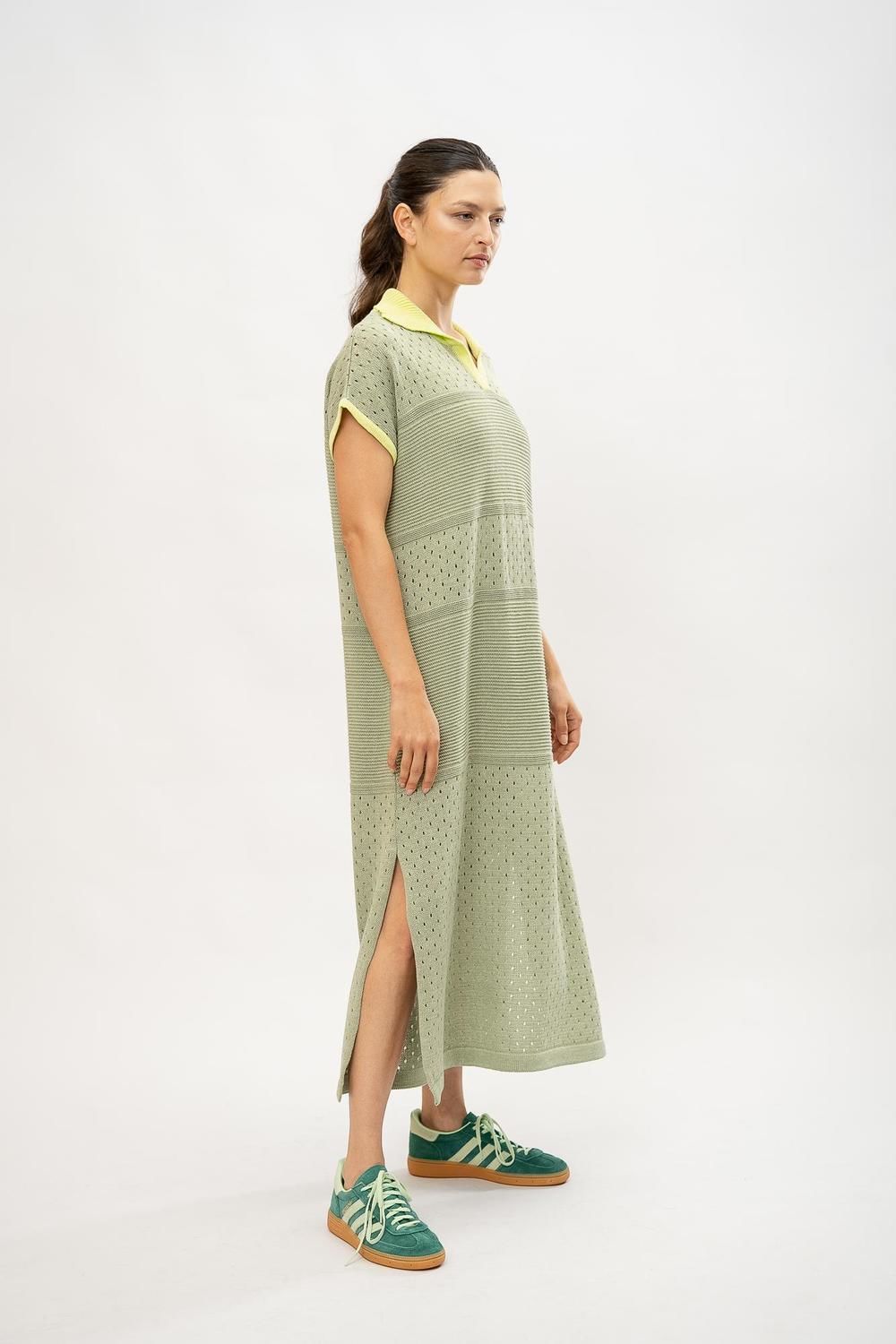 Vestido Savage long verde talle unico