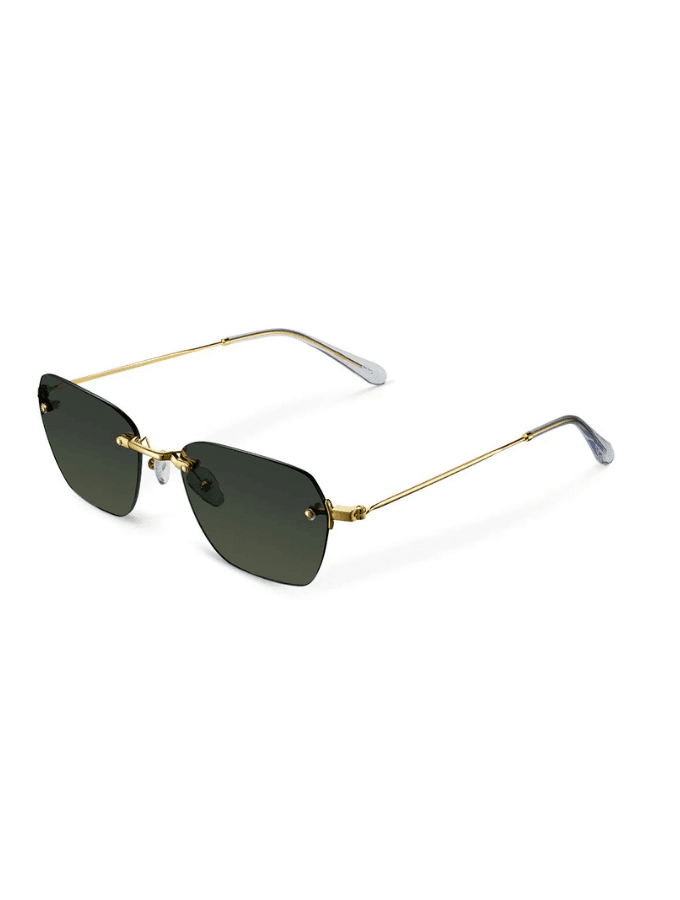 Lentes de Sol - Hakim Gold Olive dorado talle unico